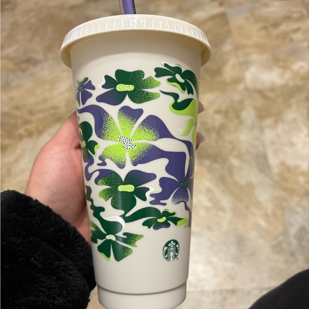 Starbucks Floral Tumbler